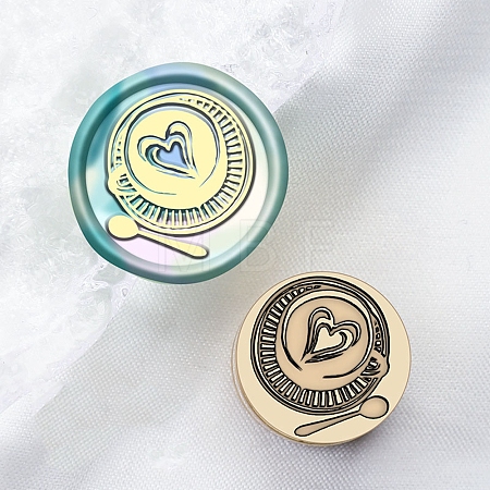 Wax Seal Brass Stamp Head STAM-P001-01G-13-1