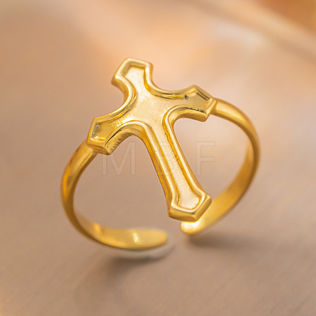 304 Stainless Steel Cuff Rings FS-WG2A607-07-1