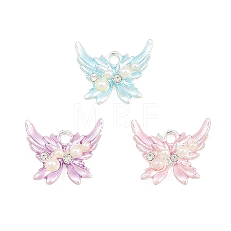 Alloy with Enamel Pendants RB-CBA1FD3-16S-1