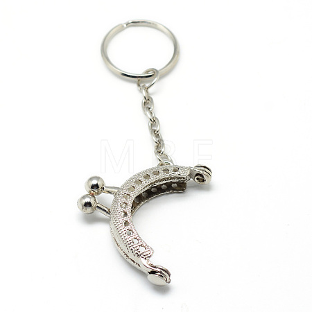 Iron Purse Frame Handle for Bag Sewing Craft Tailor Sewer FIND-T008-186P-1