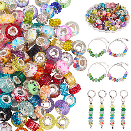 DIY European Beads Kits DIY-SC0034-17-1