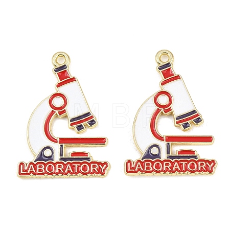 Alloy Enamel Pendants ENAM-L055-01H-01-1