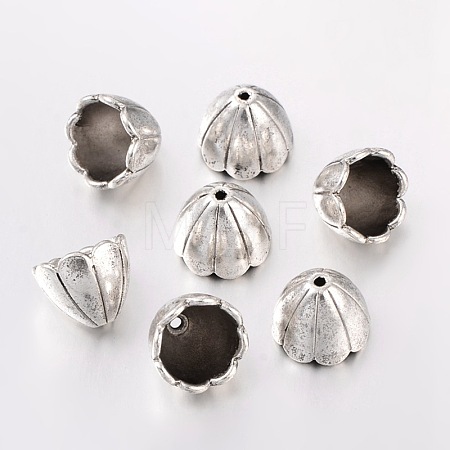 Alloy Bead Caps X-EA8743Y-1