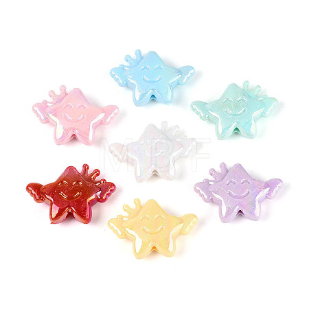 Opaque Acrylic Beads OACR-N150-33-1