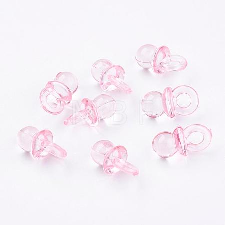 Transparent Acrylic Pendants TACR-R16-4-1