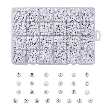 Plating Acrylic Beads PACR-X0001-06-1