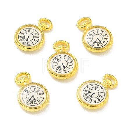 Alloy Enamel Pendants FIND-G020-A01-G-1