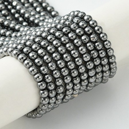Terahertz Stone Beads Strands G-Z034-B13-01-1
