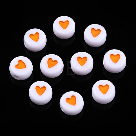 Opaque Acrylic Beads MACR-N008-57G-1
