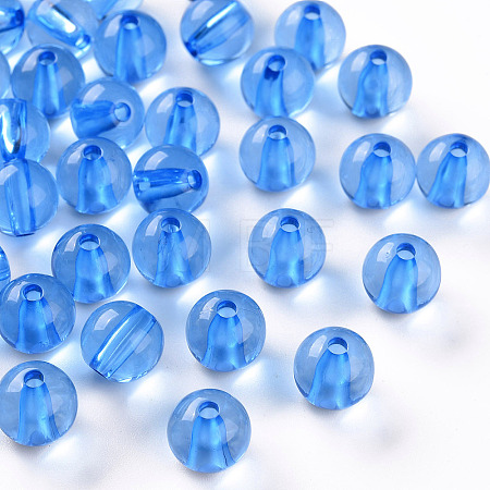 Transparent Acrylic Beads MACR-S370-A10mm-759-1