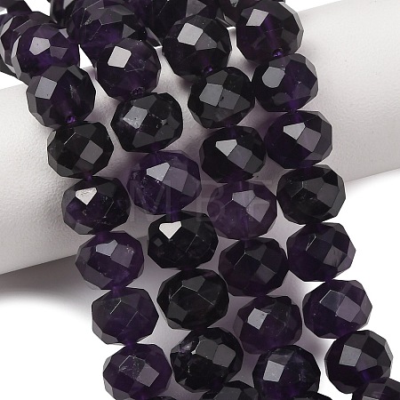 Natural Amethyst Beads Strands GG-CBA59DD-A01-6x10mm-1