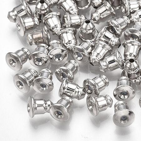 Brass Ear Nuts KK-S348-252-1