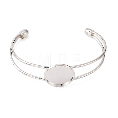 Brass Cuff Bangle Making MAK-S001-SZ016S-20-1