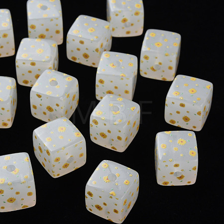 Printed Acrylic Beads MACR-S374-11C-01-1