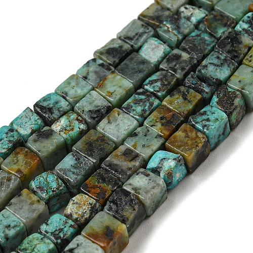 Natural African Turquoise(Jasper) Beads Strands G-F631-K24-1