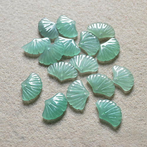 Natural Green Aventurine Pendants G-NH0006-01A-1