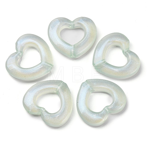 Luminous Transparent Acrylic Beads MACR-D024-19G-1