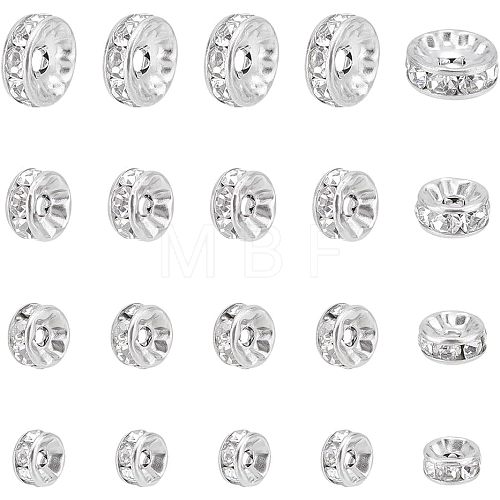 Unicraftale 40Pcs 4 Style 316 Surgical Stainless Steel Spacer Beads RB-UN0001-07-1