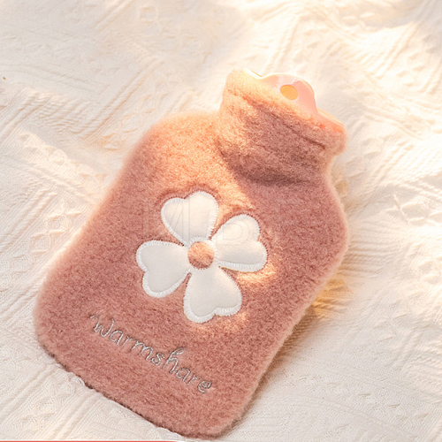 PVC Hot Water Bottles with with Soft Fluffy Cover COHT-PW0001-47D-1
