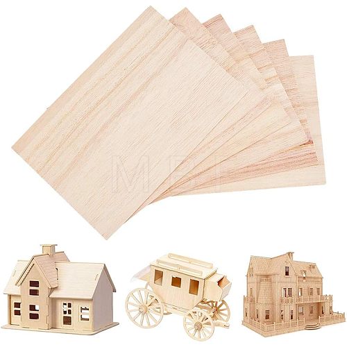 Olycraft Fortune Paulownia Wood Sheets DIY-OC0001-48-1