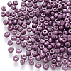 8/0 Baking Paint Glass Round Seed Beads SEED-C029-B-18-1