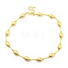 Rack Plating Brass Beaded Necklaces NJEW-P307-07G-1