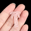 Natural Rose Quartz Pendants PW-WG3631D-12-1