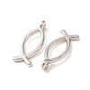 Religious Jewelry Tibetan Style Alloy Jesus Fish/Christian Ichthys Ichthus Pendants LS-TIBEP-3498-P-RS-2