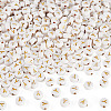 500Pcs Plating Acrylic Beads PACR-TADJ0001-01Y-1