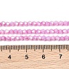 Electroplate Bicone Glass Beads Strands GL-T021-2.5x3mm-16-22-4