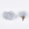 Faux Mink Fur Tassel Pendant Decorations FIND-S300-37I-2