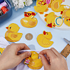 12Pcs Computerized Embroidery Polyester Iron on/Sew on Patches PATC-WH0003-60B-3