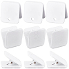 Square Acrylic Self-Adhesive Hanging Spring Clips AJEW-WH20011-56C-1