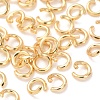 Brass Open Jump Rings KK-G604-08G-23-1