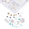 DIY 24 Style Acrylic & ABS Beads Jewelry Making Finding Kit DIY-NB0012-02D-3
