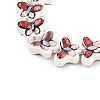 Porcelain Beads Strands PORC-U001-01D-3