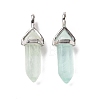 Natural Fluorite Pendants G-K329-36P-2