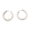Tarnish Resistant 304 Stainless Steel Huggie Hoop Earrings X-EJEW-O087-09G-P-1