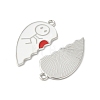 Alloy Enamel Split Pendants FIND-H047-05P-01-2