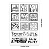 Custom Summer Theme PVC Plastic Clear Stamps DIY-WH0631-0097-6