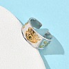 304 Stainless Steel Cuff Open Rings RJEW-Z121-02GP-05-3