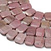 Natural Rhodonite Beads Strands G-C285-A05-01-3