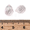 Electroplate Transparent Glass Beads GLAA-A045-05I-3