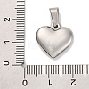 304 Stainless Steel Pendants STAS-P278-01A-P-1-3