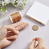 Round Polyester Sewing Threads OCOR-WH0108-39D-3