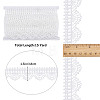 Gorgecraft 15 Yards Polyester Stitchwork Lace OCOR-GF0002-40A-2