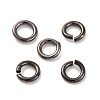 Brass Open Jump Rings KK-G514-01C-B-1