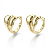 Brass Cuff Earrings EJEW-S201-244G-NR-3
