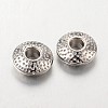 Tibetan Style Alloy Spacer Beads LS-TIBEB-R011-P-FF-2