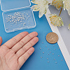 Anti-Tarnish 200Pcs Rhodium Plated 925 Sterling Silver Open Jump Rings STER-PH0001-50-4